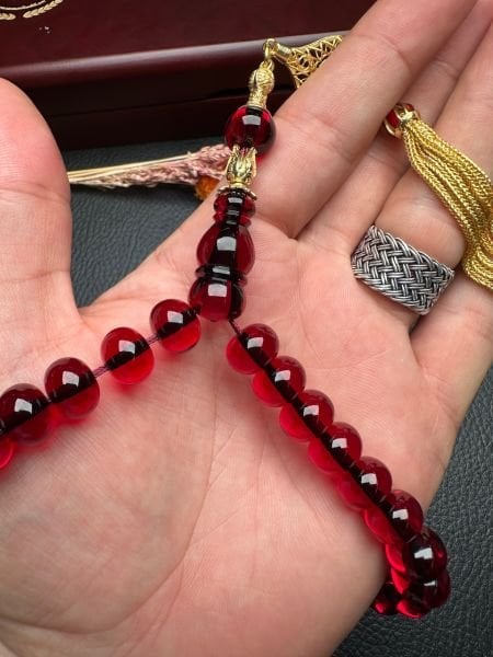 Yakup Kara Basık Model Osmanlı Benzetme Ateş Kehribar Tesbih