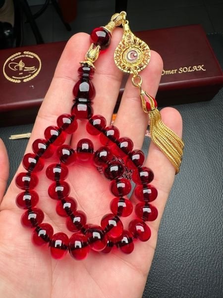 Yakup Kara Basık Model Osmanlı Benzetme Ateş Kehribar Tesbih