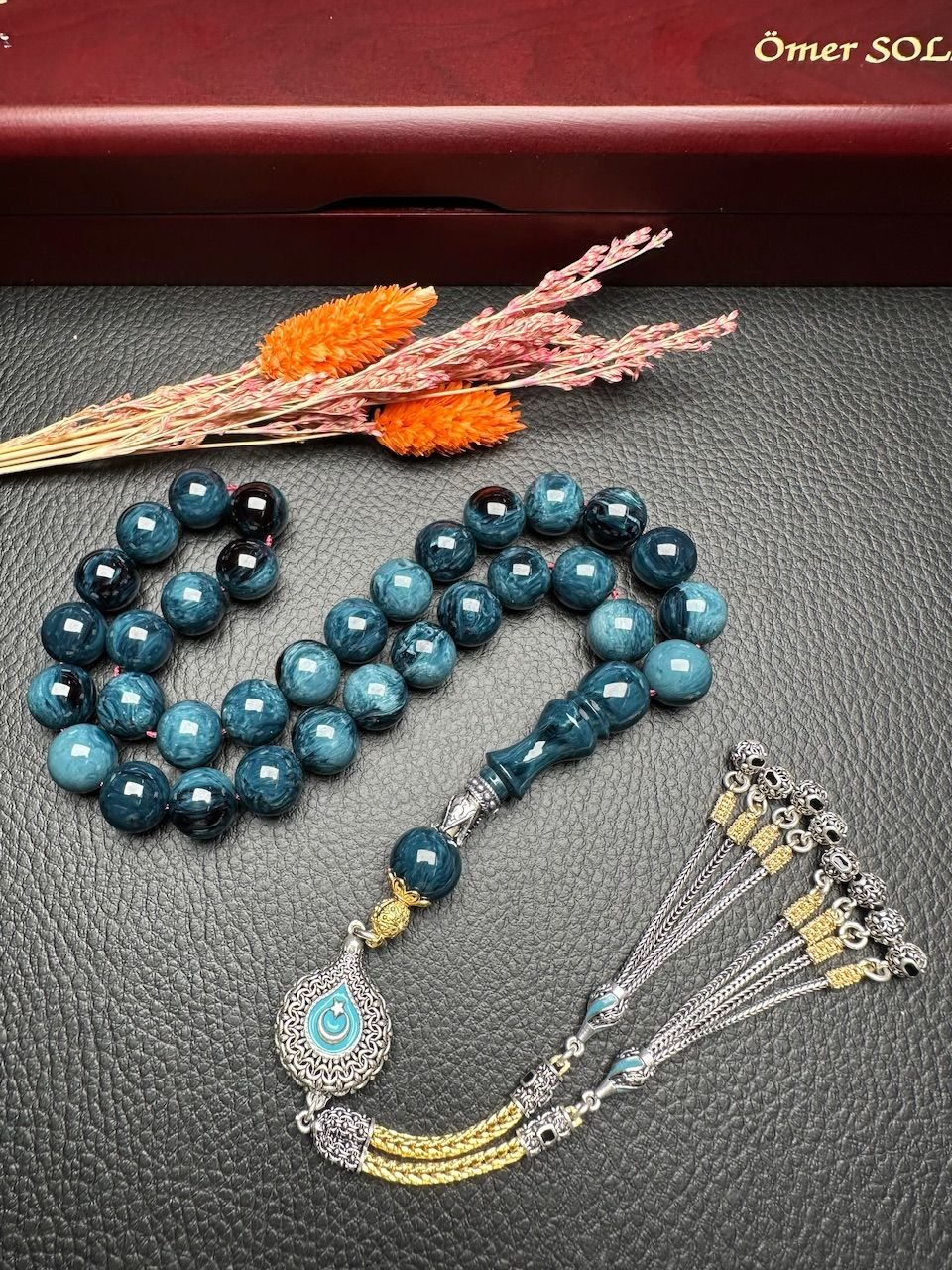 Yakup Kara Küre Model Mavi Renk Yeni Katalin Tesbih