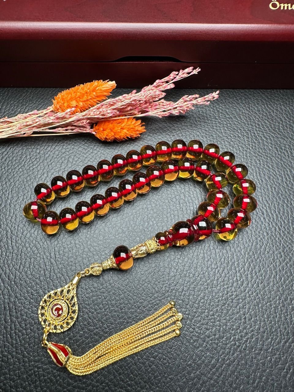 Yakup Kara Basık Model Osmanlı Benzetme Ateş Kehribar Tesbih