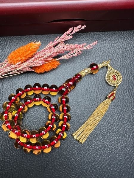 Yakup Kara Basık Model Osmanlı Benzetme Ateş Kehribar Tesbih