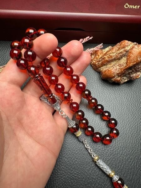 Rus Kaya Damla Kehribar Tesbih