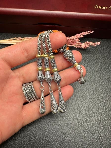 Özel Tasarım Gümüş Püskül