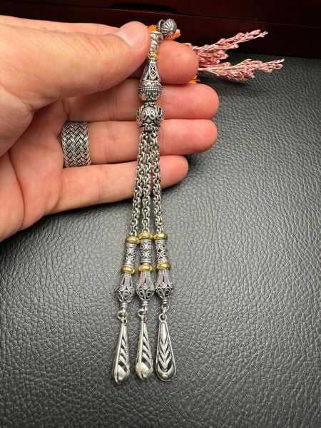 Özel Tasarım Gümüş Püskül