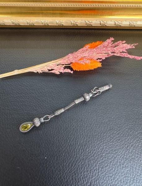 Tekli Model Sarı Renk Kazaz Püskül