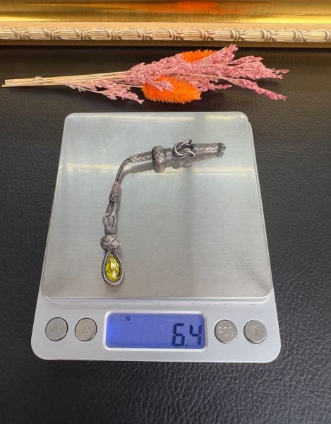 Tekli Model Sarı Renk Kazaz Püskül