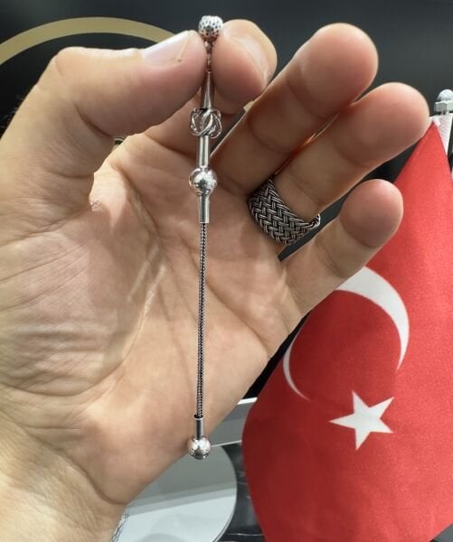 Süleymaniye Model Tekli Model Gümüş Püskül