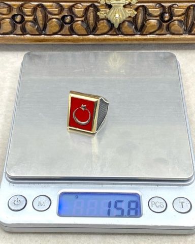 Ayyıldız Tasarım Teşkilat Dizi Yüzüğü