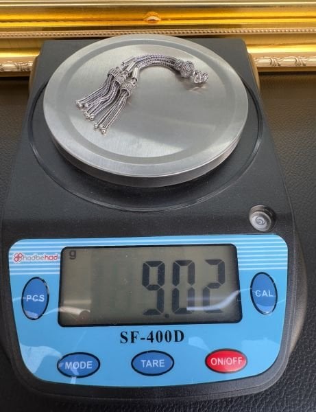 Özel Tasarım Üçlü Fizyon Model Gümüş Püskül