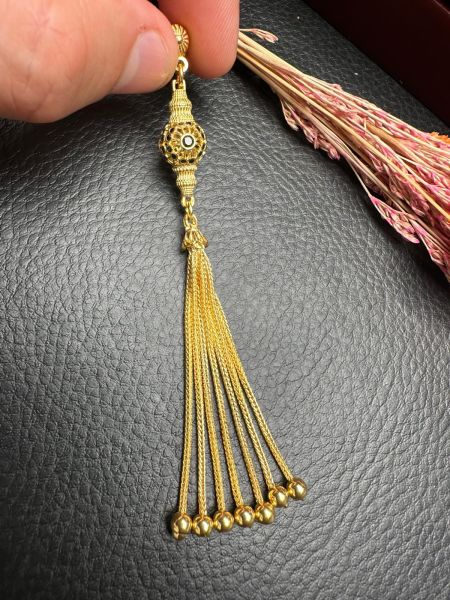 Özel Tasarım Gümüş Püskül