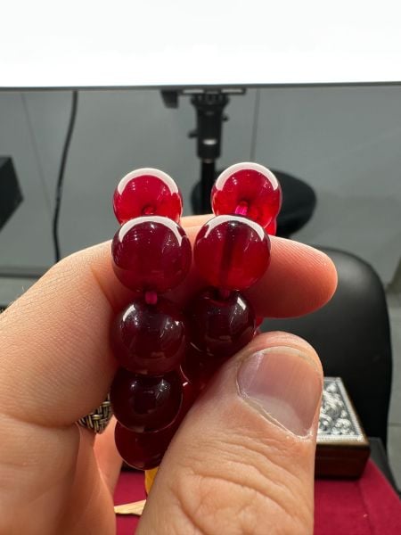 Osmanlı Benzetme Küre Model Sıkma Kehribar Tesbih