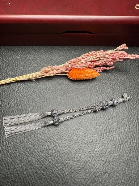 Özel Tasarım Gümüş Püskül