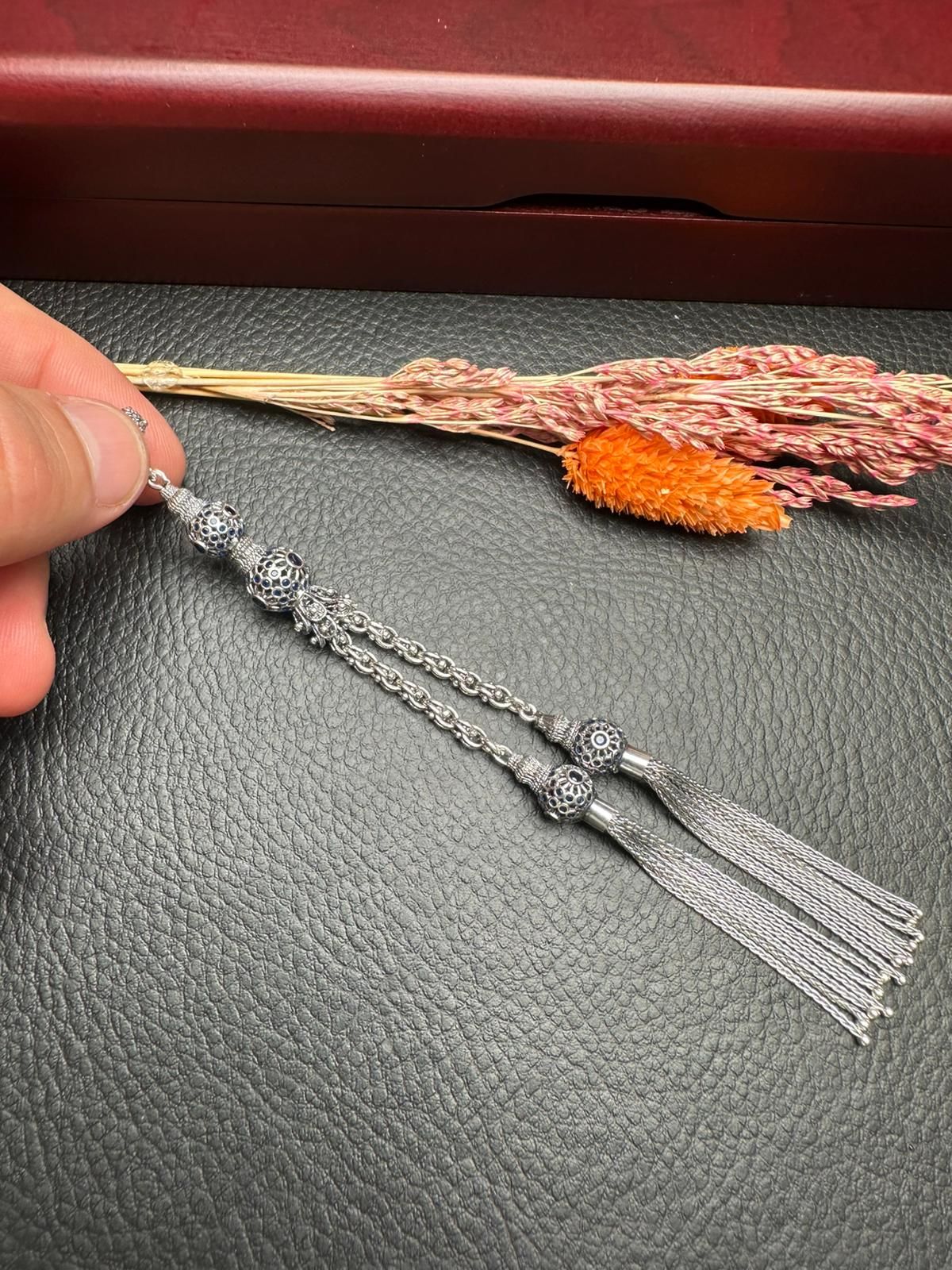 Özel Tasarım Gümüş Püskül