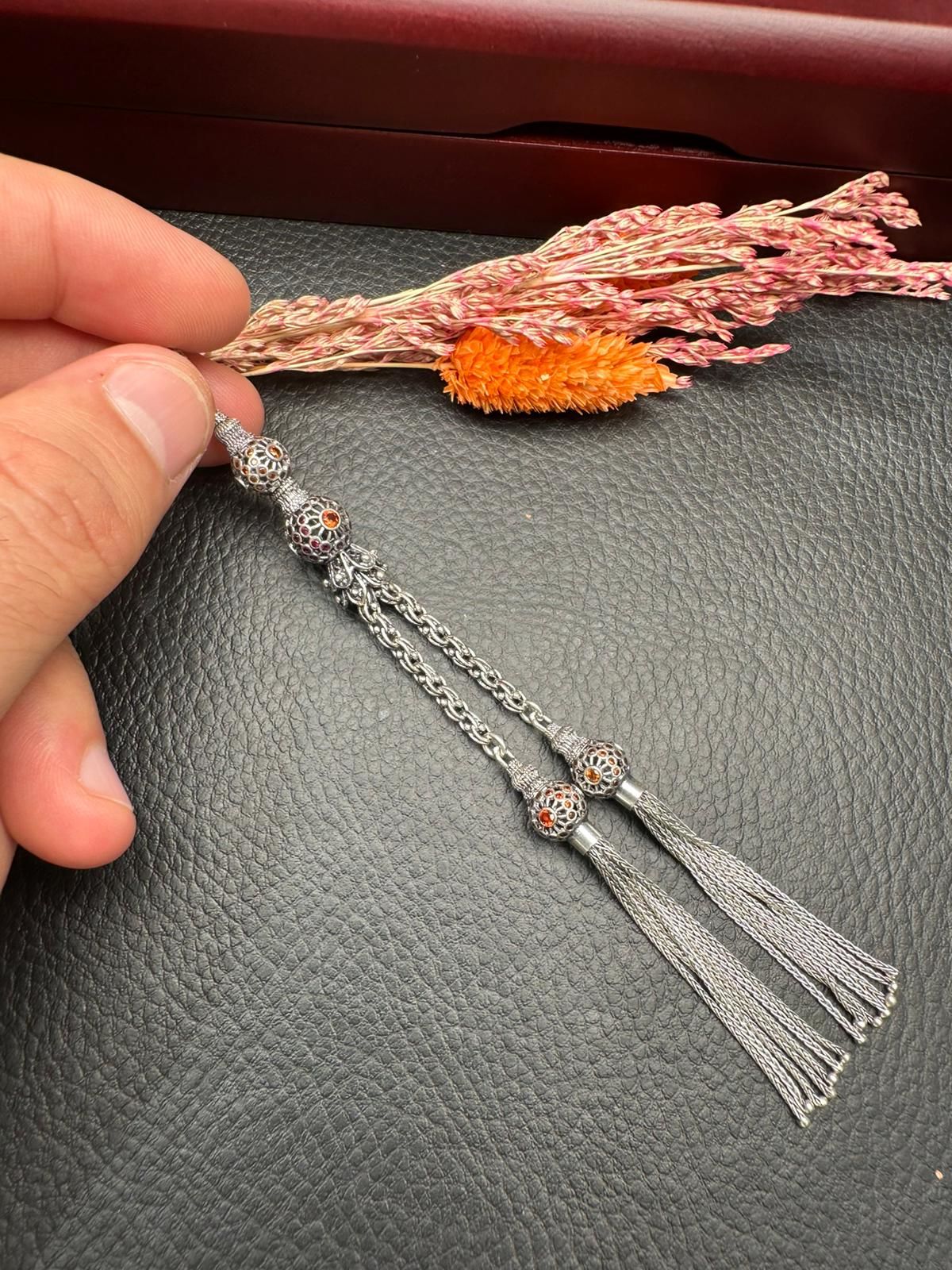 Özel Tasarım Gümüş Püskül