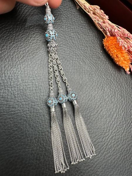 Özel Tasarım Gümüş Püskül