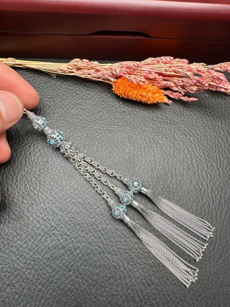 Özel Tasarım Gümüş Püskül