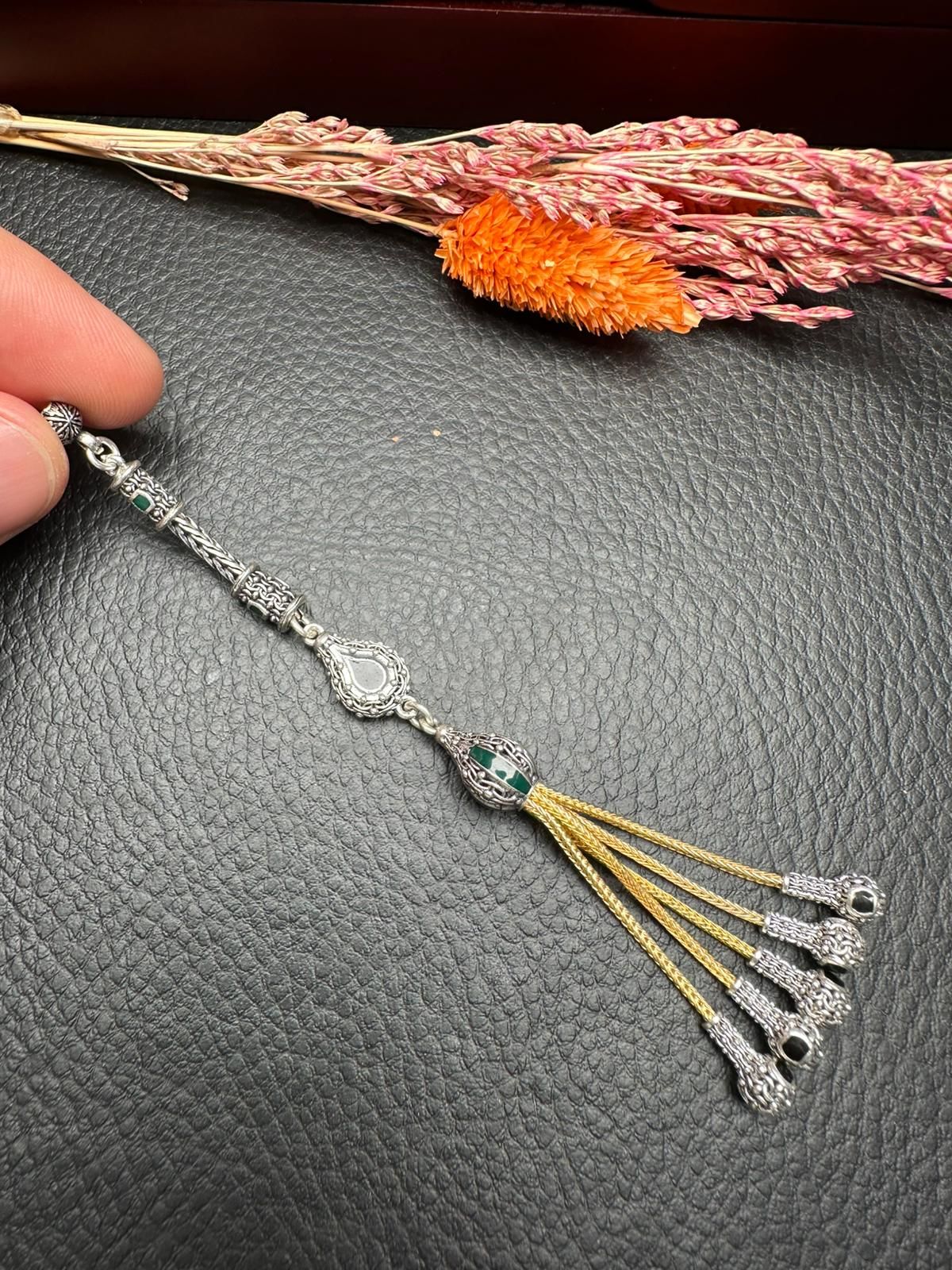 Özel Tasarım Gümüş Püskül