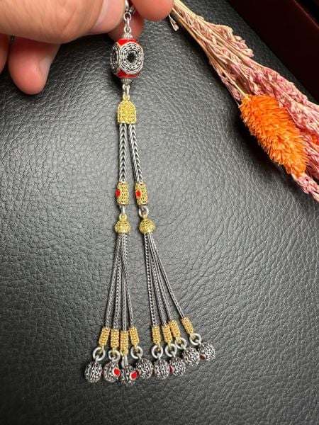 Özel Tasarım Gümüş Püskül