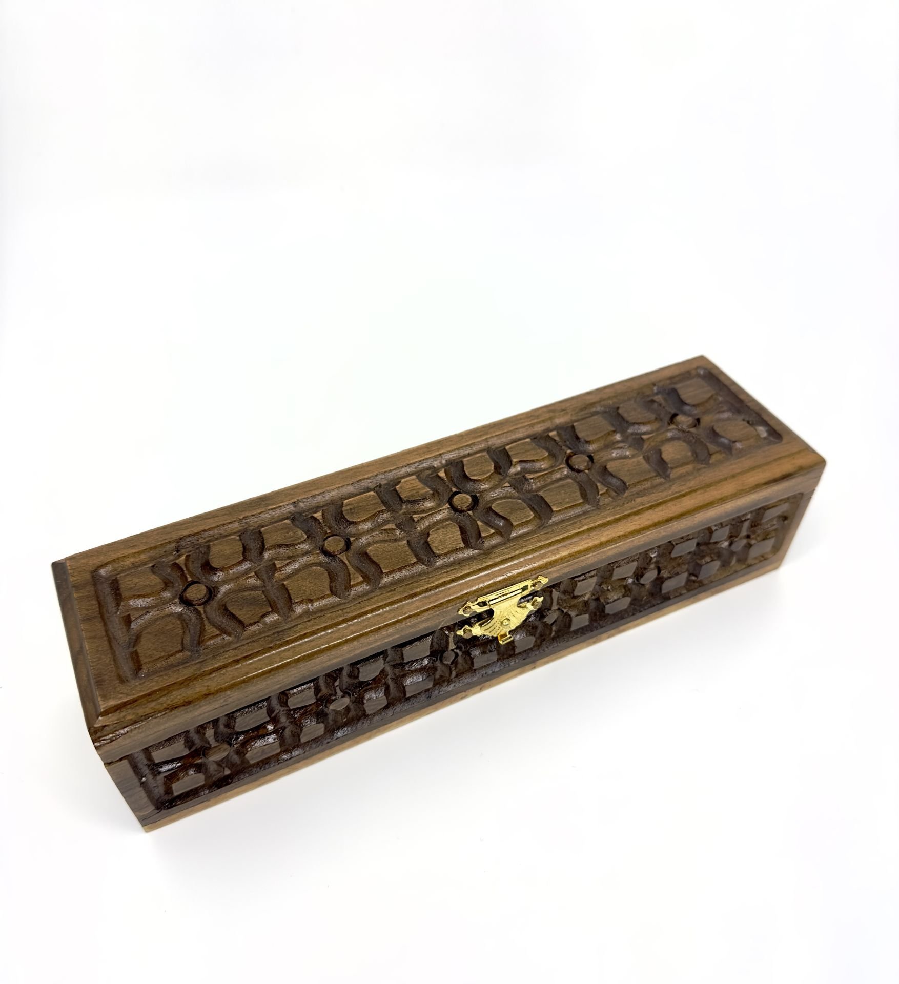 K.Maraş El Oyması Ceviz Ağacı Tesbih Kutusu