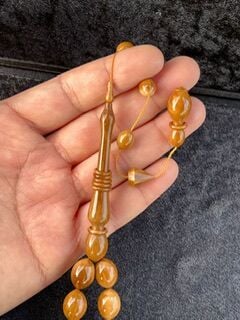 Cem Bülbül İşçiliği Beyzi Model Sade Kuka Tesbih