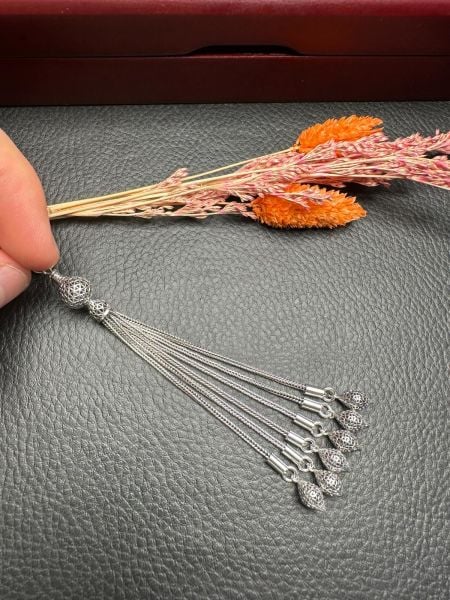 Özel Tasarım Gümüş Püskül