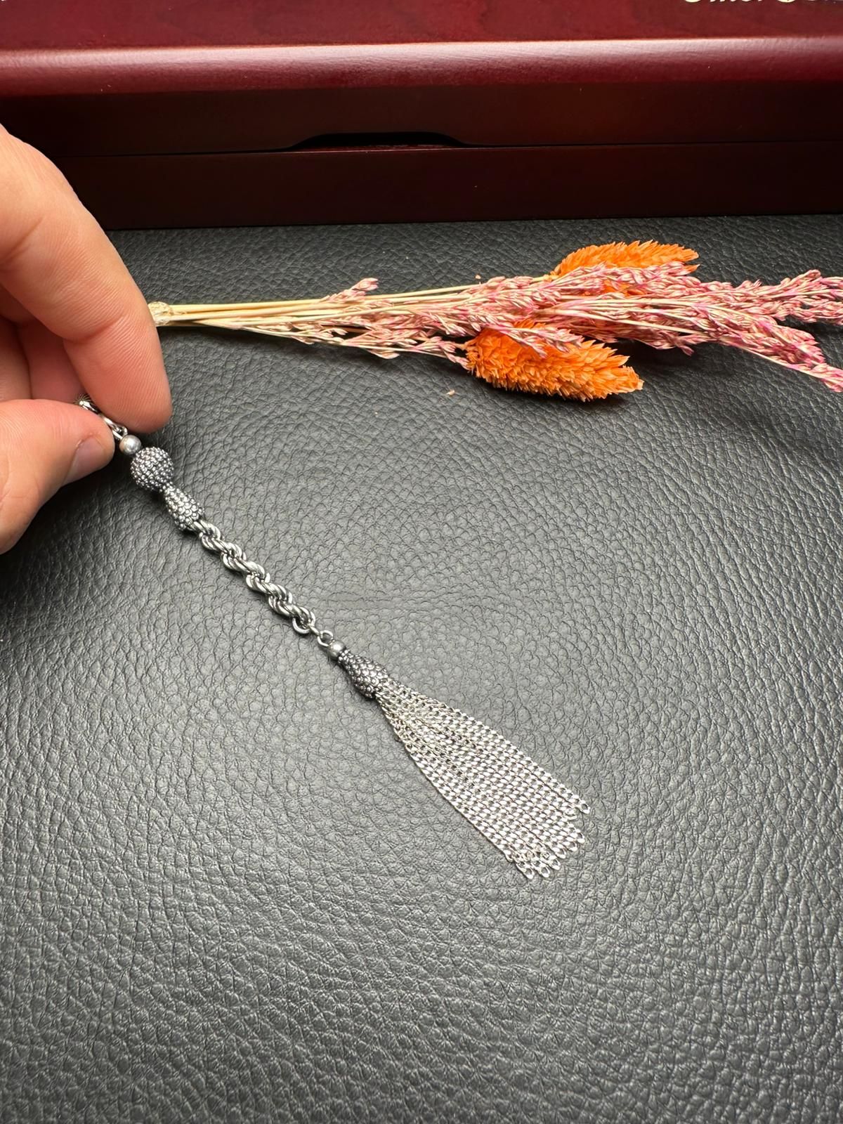 Özel Tasarım Gümüş Püskül