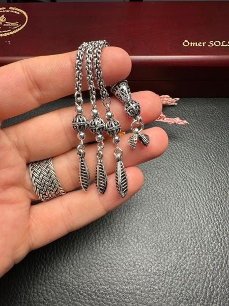 Özel Tasarım Gümüş Püskül