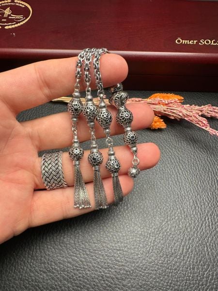 Özel Tasarım Gümüş Püskül