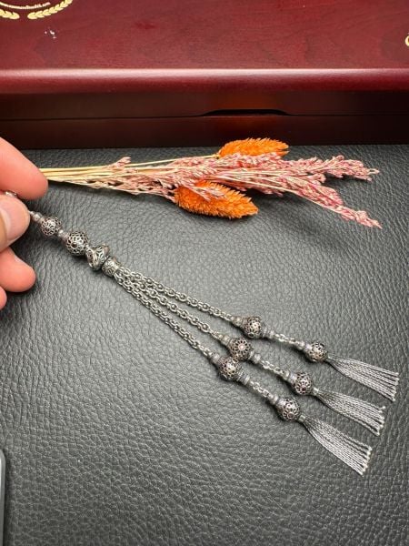 Özel Tasarım Gümüş Püskül