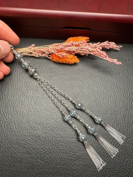 Özel Tasarım Gümüş Püskül