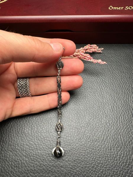 Özel Tasarım Diamond Gümüş Püskül