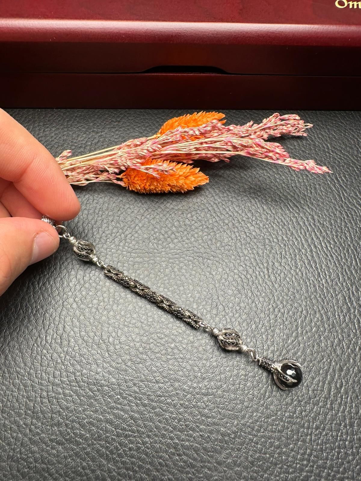 Özel Tasarım Diamond Gümüş Püskül