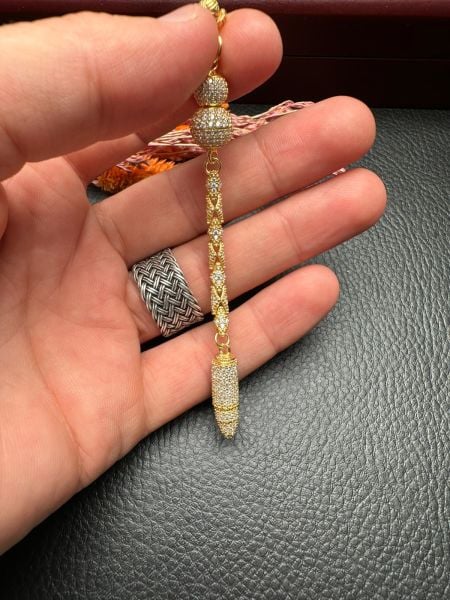 Özel Tasarım Diamond Gümüş Püskül