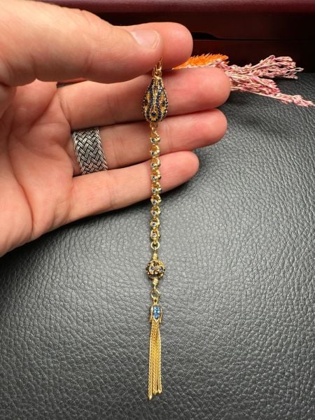 Özel Tasarım Diamond Gümüş Püskül