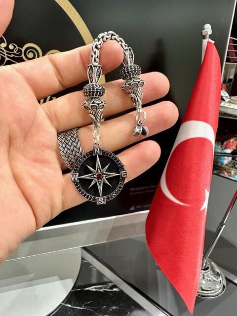 Pusula Tasarım 925 Ayar Gümüş Püskül