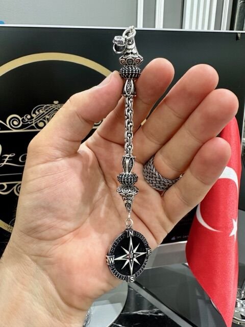 Pusula Tasarım 925 Ayar Gümüş Püskül