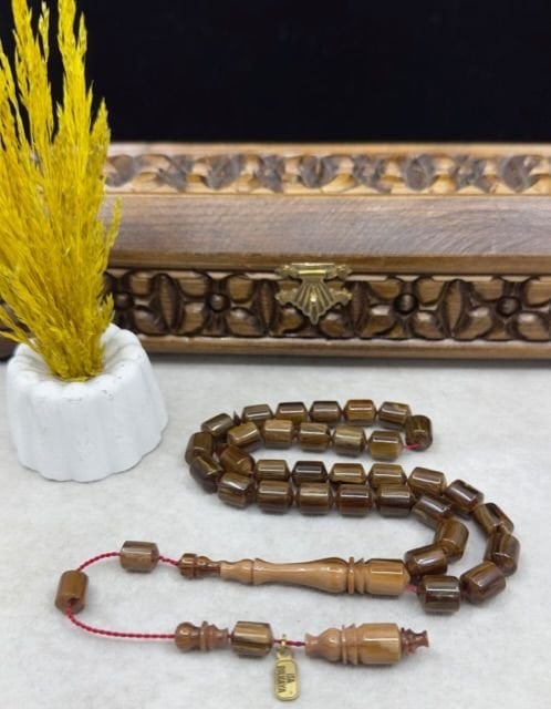 Kapsül Model Kahverengi Renk Katalin Tesbih