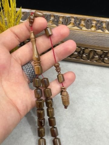 Kapsül Model Kahverengi Renk Katalin Tesbih