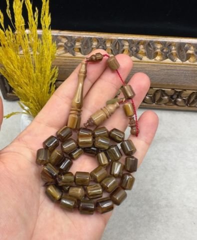 Kapsül Model Kahverengi Renk Katalin Tesbih