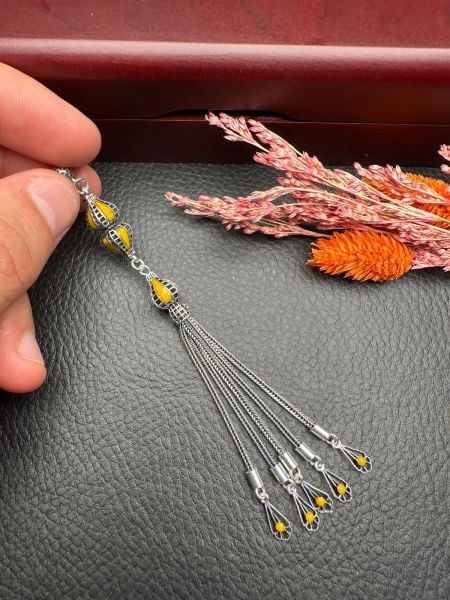 Özel Tasarım  Gümüş Püskül