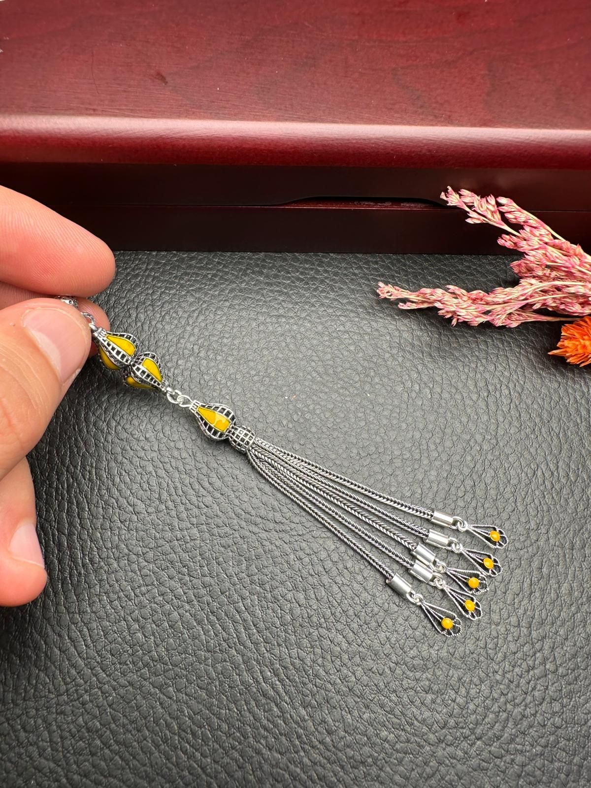 Özel Tasarım  Gümüş Püskül