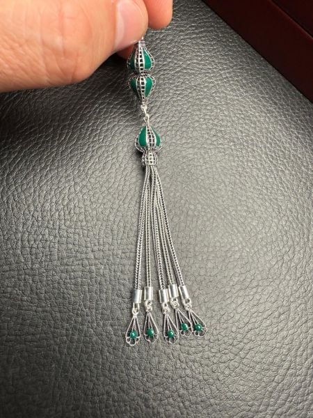 Özel Tasarım  Gümüş Püskül