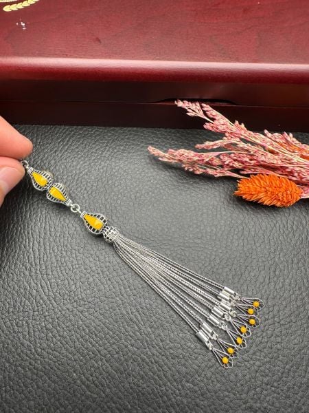 Özel Tasarım  Gümüş Püskül