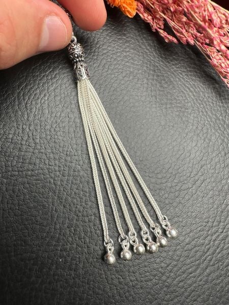 Özel Tasarım  Gümüş Püskül