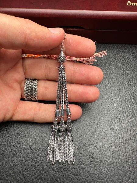 Özel Tasarım  Gümüş Püskül