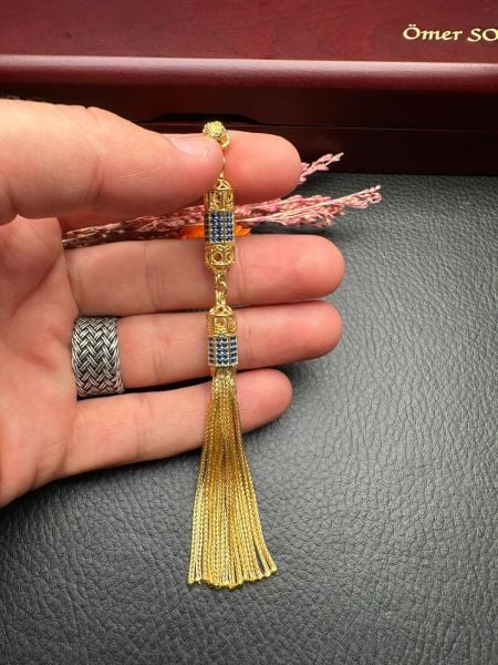 Özel Tasarım Diamond Gümüş Püskül