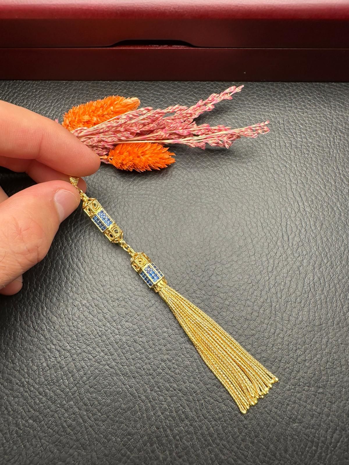 Özel Tasarım Diamond Gümüş Püskül