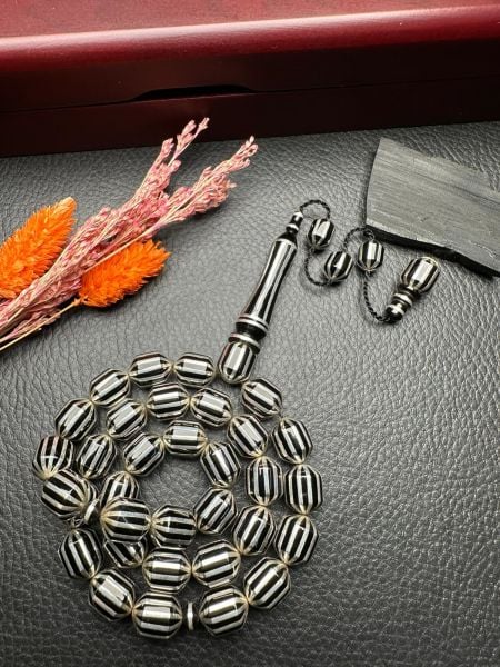 Uçlu Kapsül Model Gümüş Yarma Erzurum Oltutaşı Tesbih