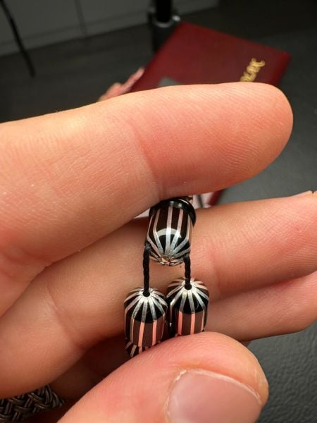 Uçlu Kapsül Model Gümüş Yarma Erzurum Oltutaşı Tesbih