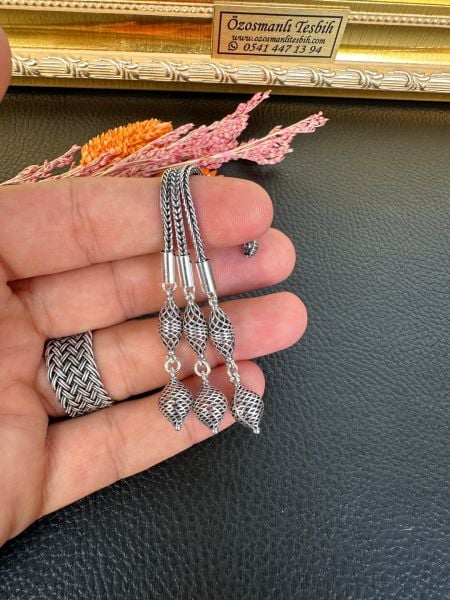 Özel Tasarım Gümüş Püskül